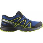 Salomon Speedcross Cswp J dětské boty Nautbl/Black/Lim L41725800 modrý – Zboží Mobilmania