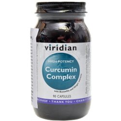 Viridian Curcumin Complex 90 kapslí