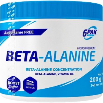 6PAK Nutrition Beta Alanine 200 g