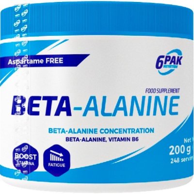 6PAK Nutrition Beta Alanine 200 g – Hledejceny.cz