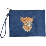 Wrendale Designs vyšívaná kosmetická taška kráva – Zboží Dáma