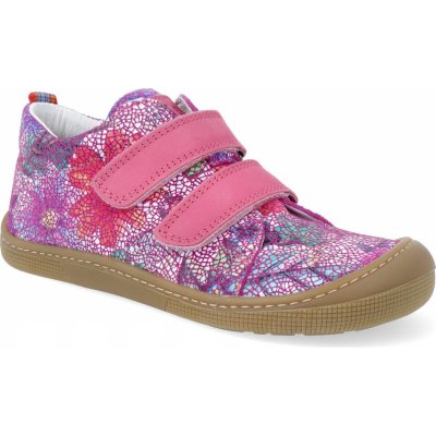 Koel4kids Barefoot tenisky Danny Fantasy Fuchsia flowers – Zboží Dáma