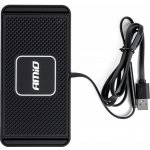 Amio Bezdrátová Qi nabíječka do auta 3.0 15W s USB, 158x78 mm – Zboží Živě