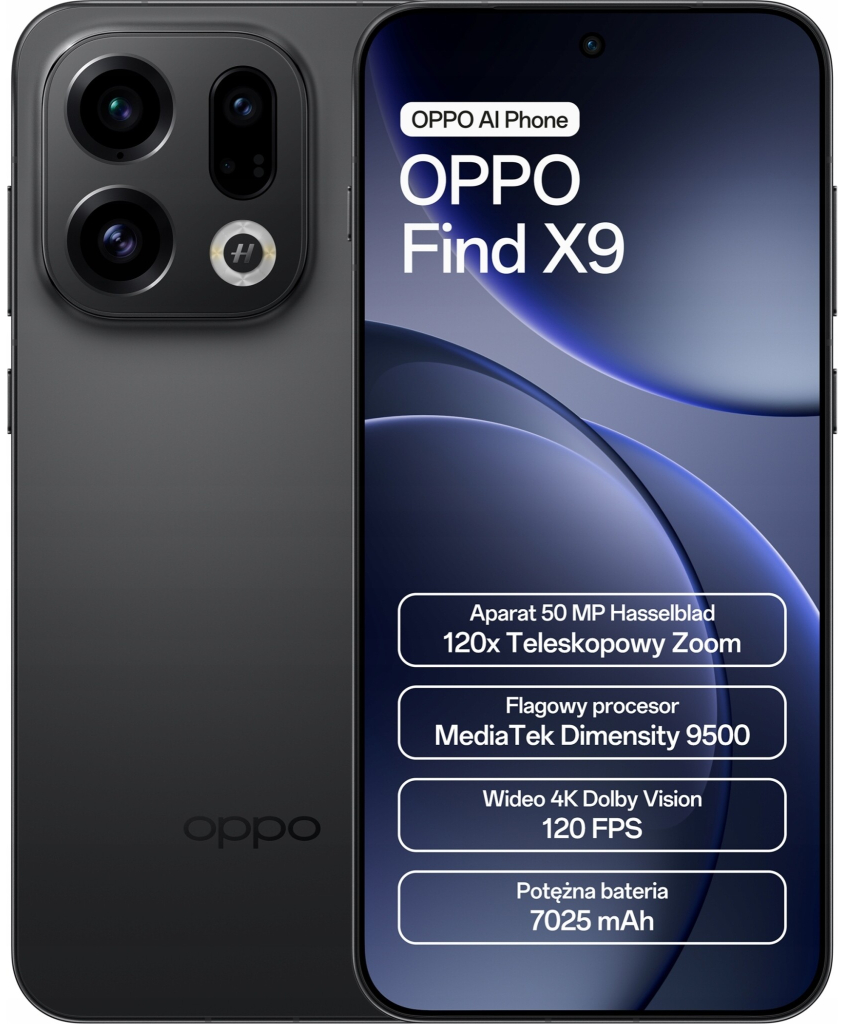 Oppo Find X9 12GB/512GB Space Black na Heureka.cz