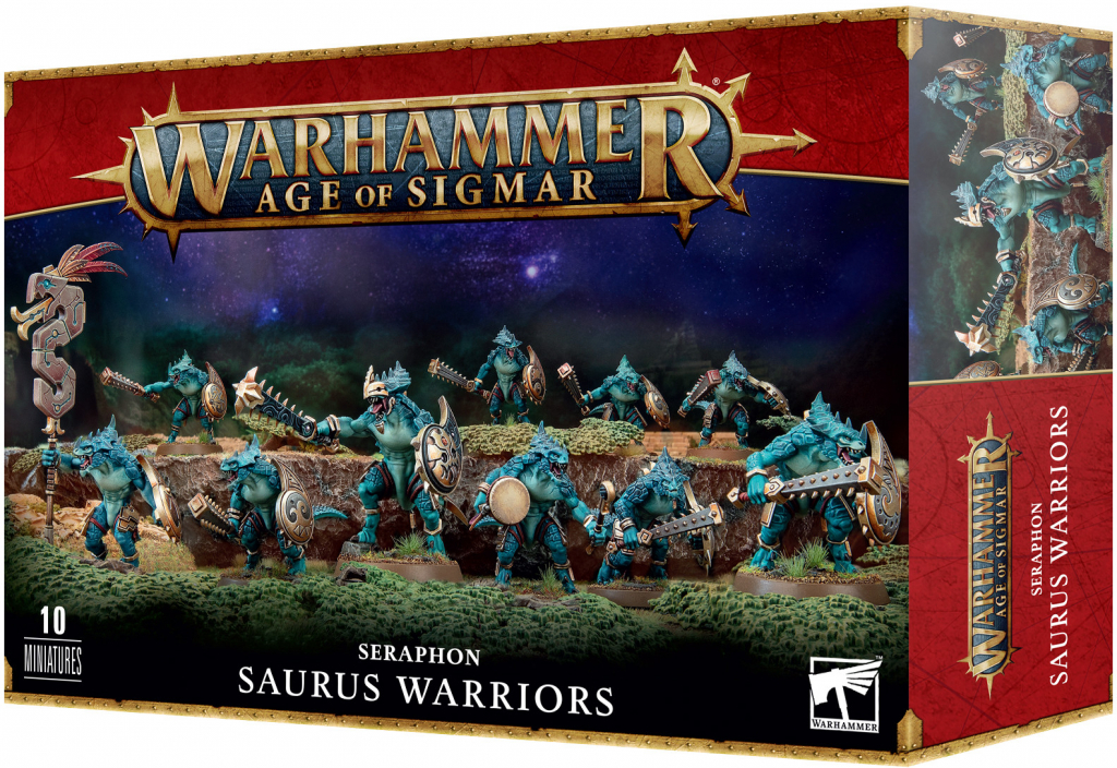 GW Warhammer Age of Sigmar Seraphon Saurus Warriors