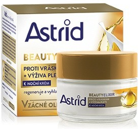 Astrid Beauty Elixir vyživující noční krém proti vráskám 50 ml od 109 Kč -  Heureka.cz