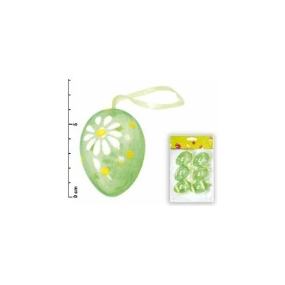 Vajíčka plast 6cm/6ks zelená S34032G – Hledejceny.cz