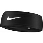 Nike Dri-Fit Fury Classic Headband černá/bílá/bílá – Zboží Mobilmania