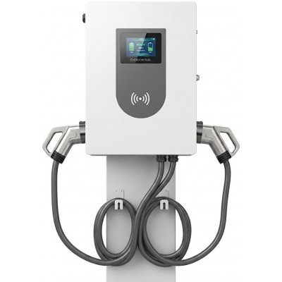 Eveboom 40 60 kW 2x CCS2 OCPP Wifi LCD RFID karty 5m kabel 133-200A 200-1000V DC výkonová varianta 60 kW 2x CCS 2x 30 kW | Zboží Auto