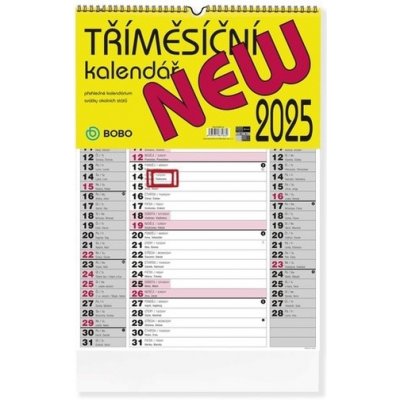 New nástěnný 2025 – Sleviste.cz