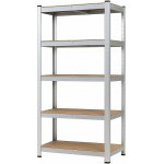 Vyprodej-Regalu.cz Regál 1800 x 900 x 400 mm zinek 5 polic – Hledejceny.cz