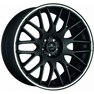 Barracuda Karizzma 10,5x20 5x112 ET25 matt black trim white – Hledejceny.cz