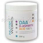 NutriWorks DAA D-Aspartic Acid 200 g – Hledejceny.cz