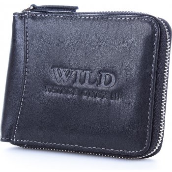 WILD Pánská kožená peněženka na zip W5532 černá od 429 Kč - Heureka.cz