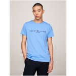 Tommy Hilfiger pánské tričko modré – Sleviste.cz