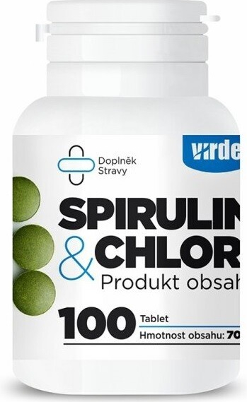 Virde Spol Spirulina Plus Chlorella tablet 100 od 155 Kč - Heureka.cz