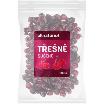 Allnature Sušené třešně 500 g – Sleviste.cz