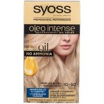Syoss Oleo Intense Permanent Oil Color permanentní olejová barva na vlasy bez amoniaku 10-50 Ashy Blond 50 ml – Zboží Mobilmania
