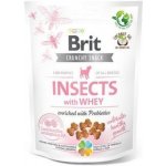 Brit Care Dog Crunchy Cracker Puppy Insects with Whey enriched with Probiotics 200 g – Zboží Mobilmania