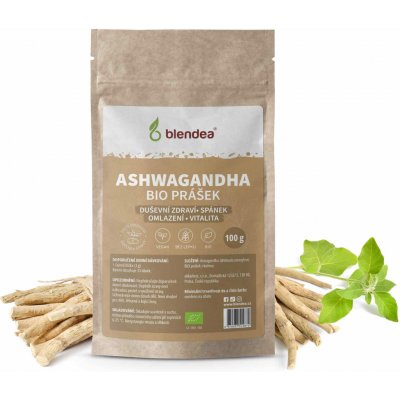 Blendea Ashwagandha BIO prášek 100 g – Hledejceny.cz