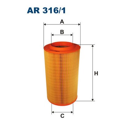 FILTRON Vzduchový filtr AR 316/1