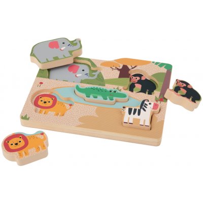 lupilu puzzle safari – Zboží Mobilmania