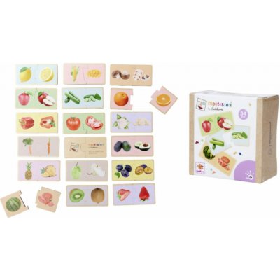 Simba Montessori puzzle ovoce a zelenina – Zboží Dáma
