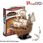 CubicFun 3D puzzle Loď Santa Maria 113 ks – Sleviste.cz