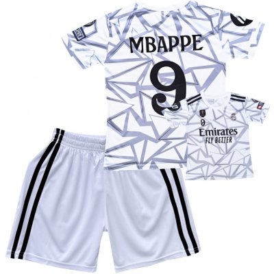 Numberoplus dětský fotbalový dres komp Real Madrid CF Kylian Mbappé 9 – Zboží Dáma