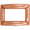 Balónek Foliový rámeček rose gold 60 x 85 cm