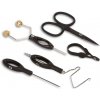 Výroba nástrahy Loon Outdoors Základní vázací sada Core Fly Tying Tool Kit Black