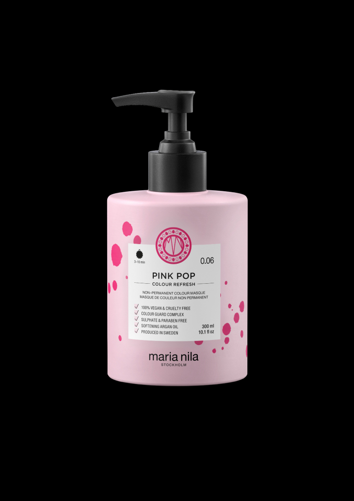 Maria Nila Colour Refresh Pink Pop 0.06 maska s barevnými pigmenty 300 ml