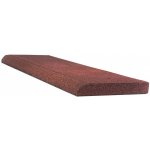 Gutta gumový obrubník 100 x 25 x 4 cm černá – Zboží Dáma
