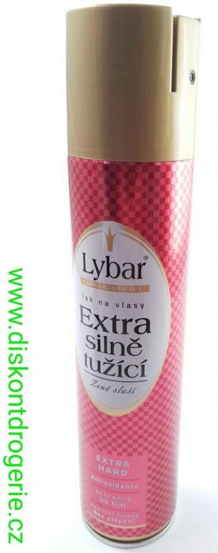 Lybar Extra silně tužící lak na vlasy 250 ml