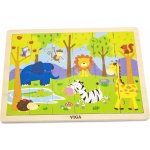 Viga puzzle 24 dílků zoo – Sleviste.cz