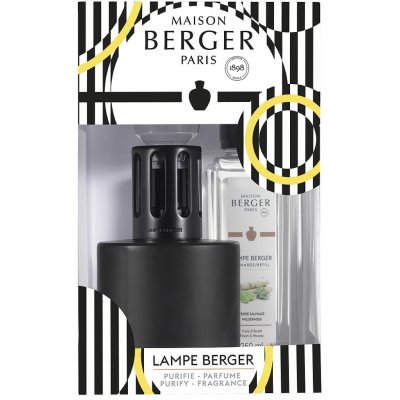 Maison Berger Illusion Purify černá katalytická lampa + náplň Wilderness 250 ml – Zboží Mobilmania