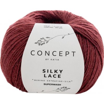 Katia Silky Lace 176 Maroon