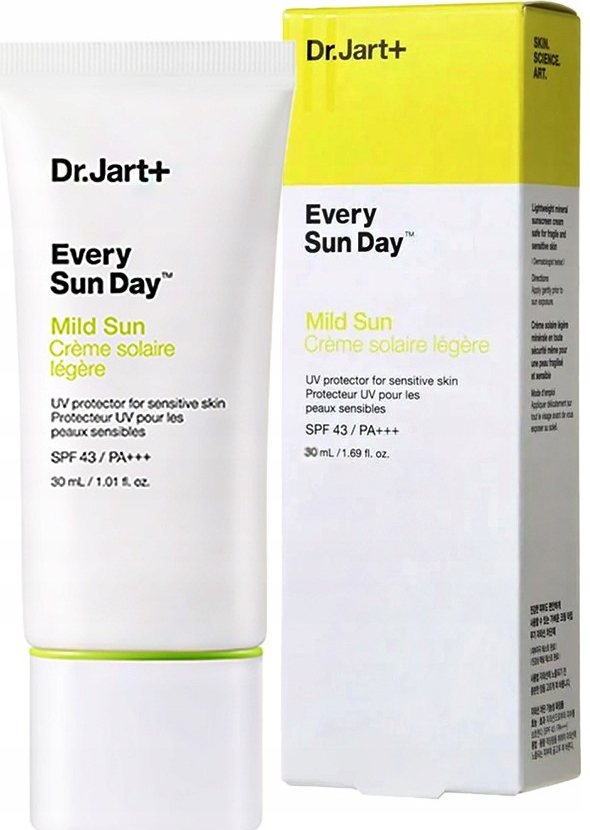 DR.JART+ Minerální opalovací krém Every Sun Day Mild Sun SPF43 PA+++ (30 ml)