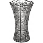 Bohemia Crystal Broušená váza X 80029/230mm. Klasický brus 500 PK. – Zboží Mobilmania