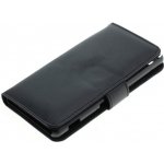 OTB Flipové pouzdro pro Sony Xperia M5 vyrobené z umělé kůže, černáa – Zboží Živě