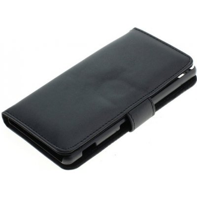 OTB Flipové pouzdro pro Sony Xperia M5 vyrobené z umělé kůže, černáa – Zboží Živě