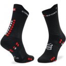 Compressport Pro Racing Socks V4.0 Run High XU00046B_906 Černá