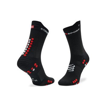 Compressport Pro Racing Socks V4.0 Run High XU00046B_906 Černá