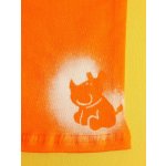 Pletex legíny do zvonu oranžová kytka – Sleviste.cz