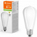 Ledvance Žárovka LED LED EDISON60 6.5W 827 FILFR E27P – Hledejceny.cz