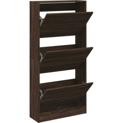 VidaXL hnědý dub 60 x 21 x 125,5 cm 839902 – Zboží Dáma