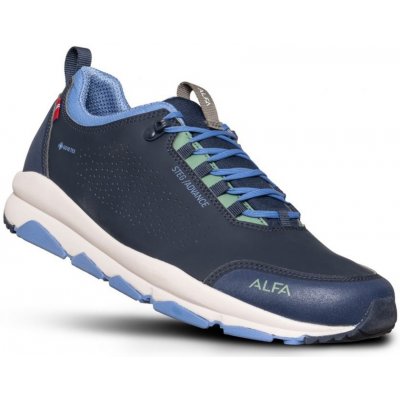 Alfa Vangen lehká bezúdržbová obuv s Gtx membránou modrá