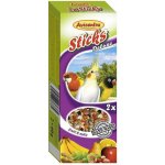 Avicentra Sticks tyčinky ovocné ořechové pro malé papoušky 110 g – Zboží Dáma