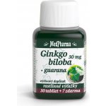 MedPharma Ginkgo biloba guarana 37 kapslí – Hledejceny.cz