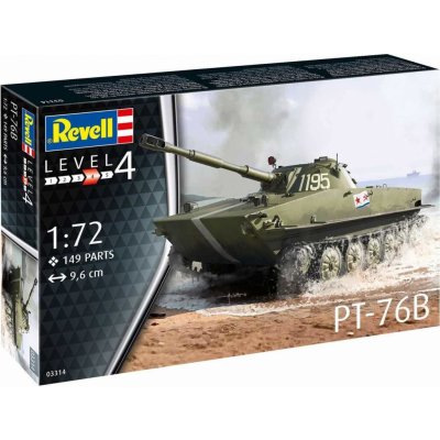 Revell PT-76B Plastic ModelKit 03314 1:72 – Hledejceny.cz